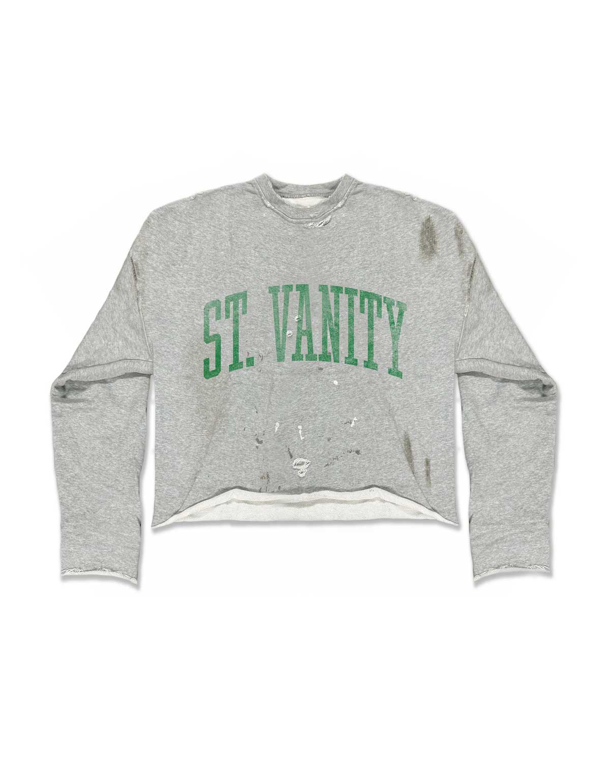 Saint Vanity Gators Crewneck Grey