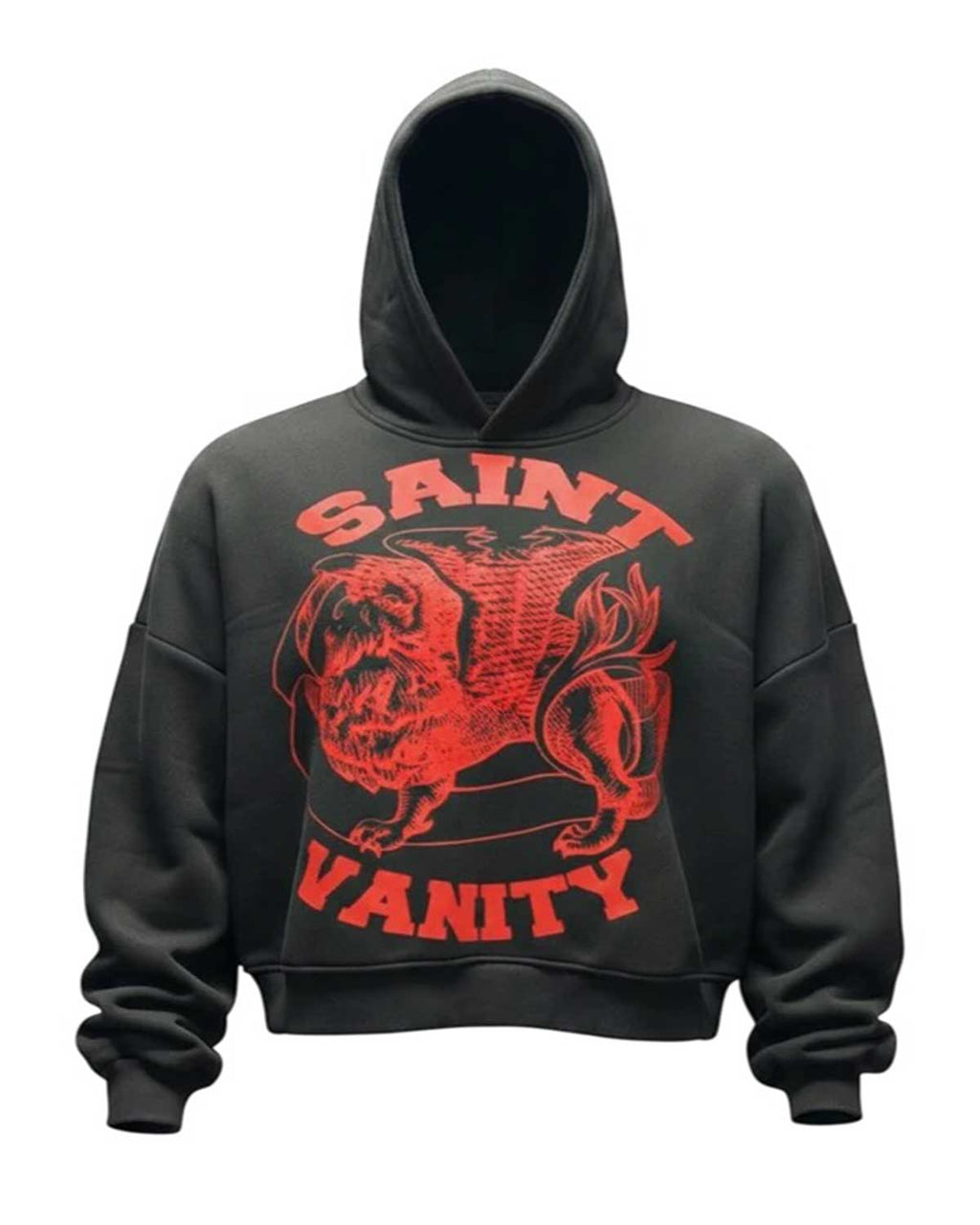 Saint Vanity Griffin Hoodie Black/Red