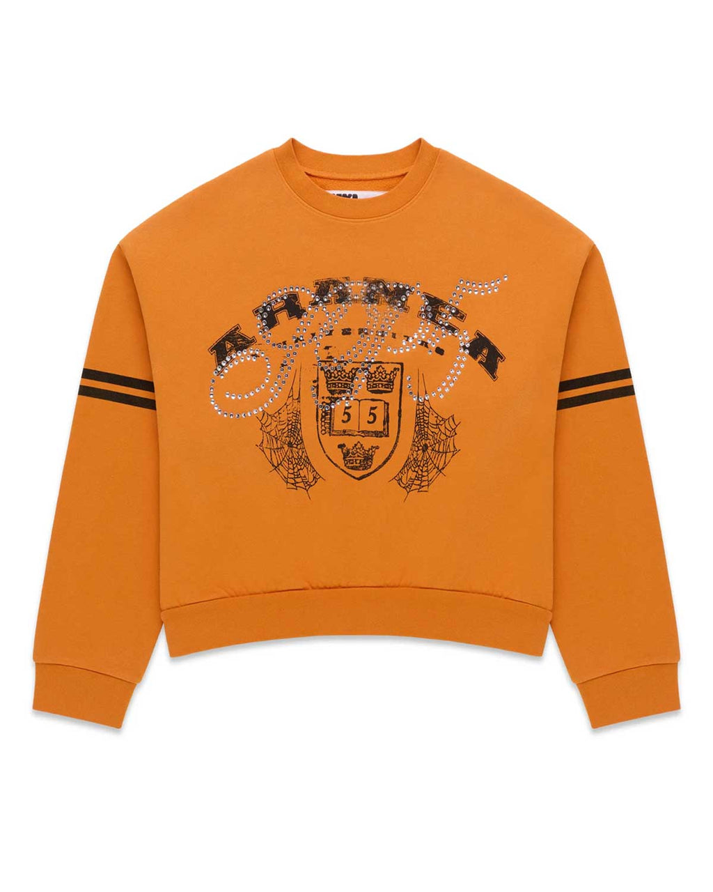 Sp5der Aranea Crewneck Burnt Orange