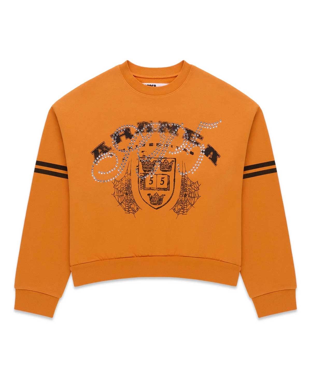 Sp5der Aranea Crewneck Burnt Orange