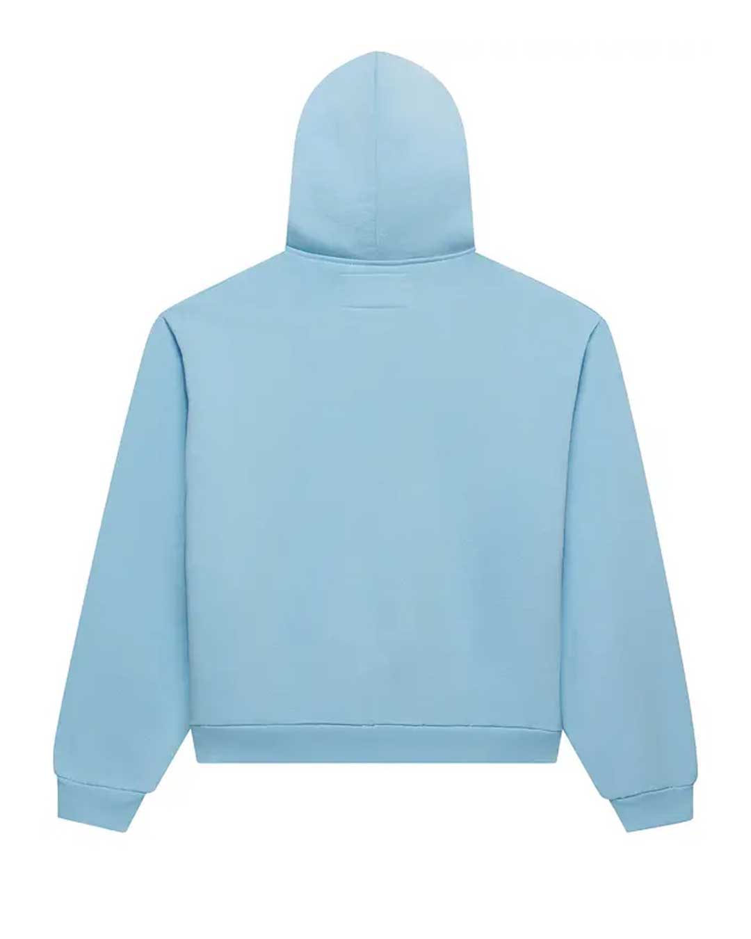 Sp5der OG Web Zip Up Hoodie Sky Blue