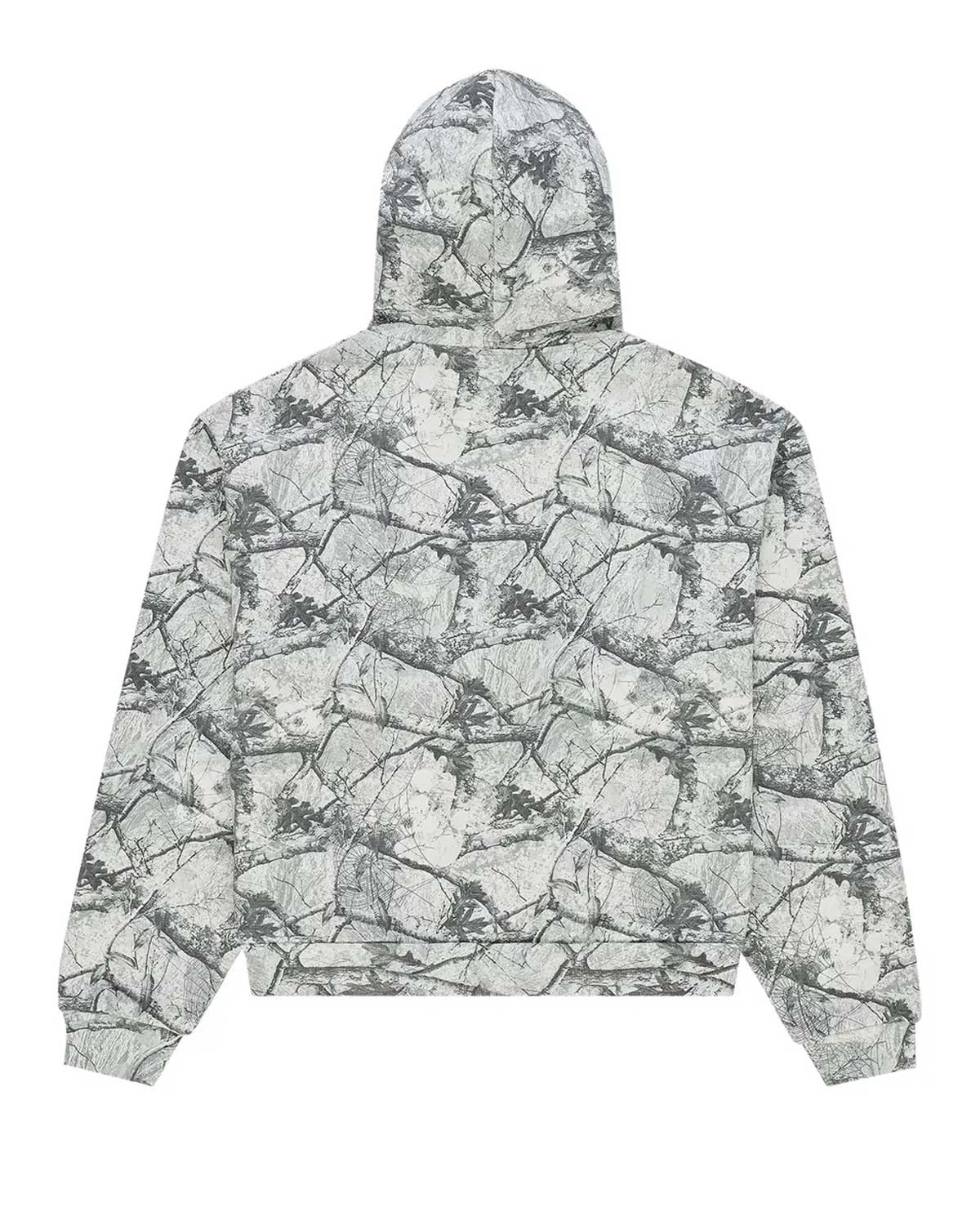 Sp5der Realtree OG Web V2 Zip Up Hoodie White Camo