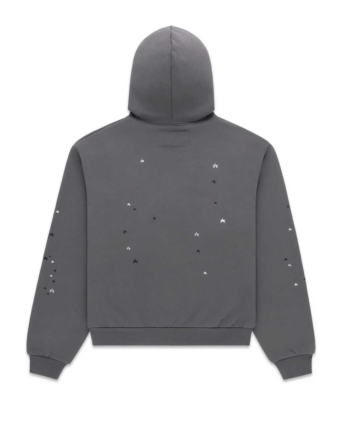Sp5der Splat Punk Hoodie Slate Grey