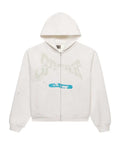 Sp5der T&F Zip-Up Hoodie White