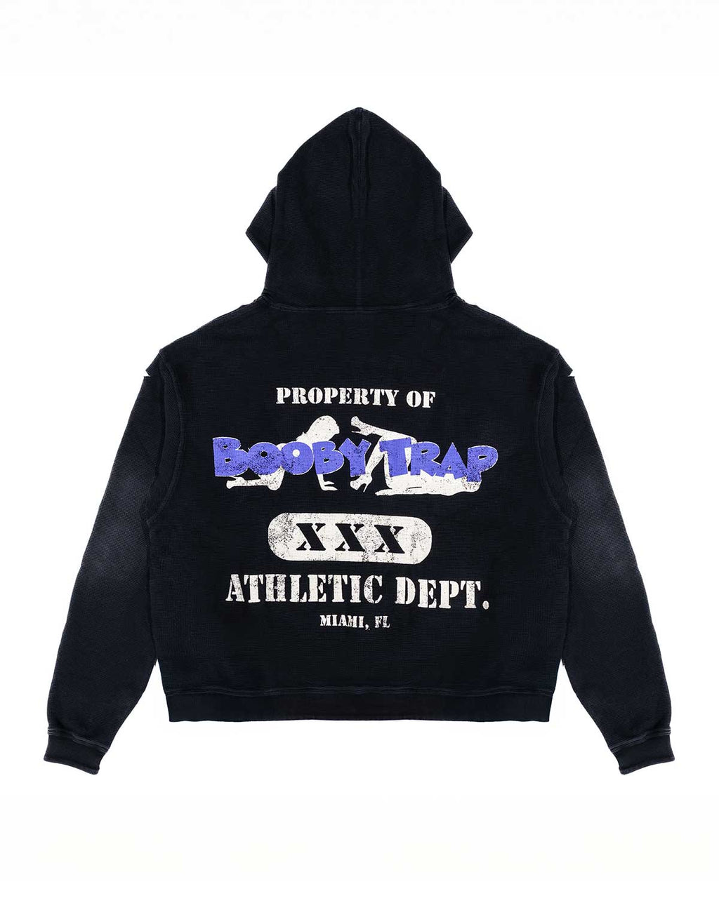 Triple Sevens Trap Reversible Zip Up Hoodie Black