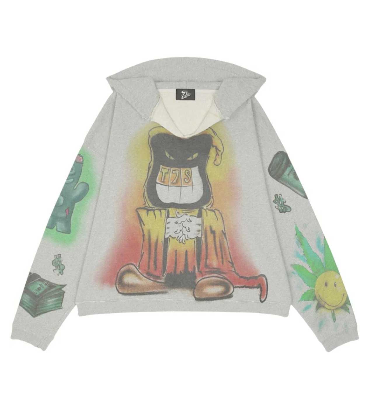 Triple Sevens Vices Hoodie Grey
