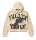 Vale Forever Bone Garden Zip Up Hoodie