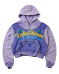 Vale Forever Paradise Zip Up Hoodie Purple