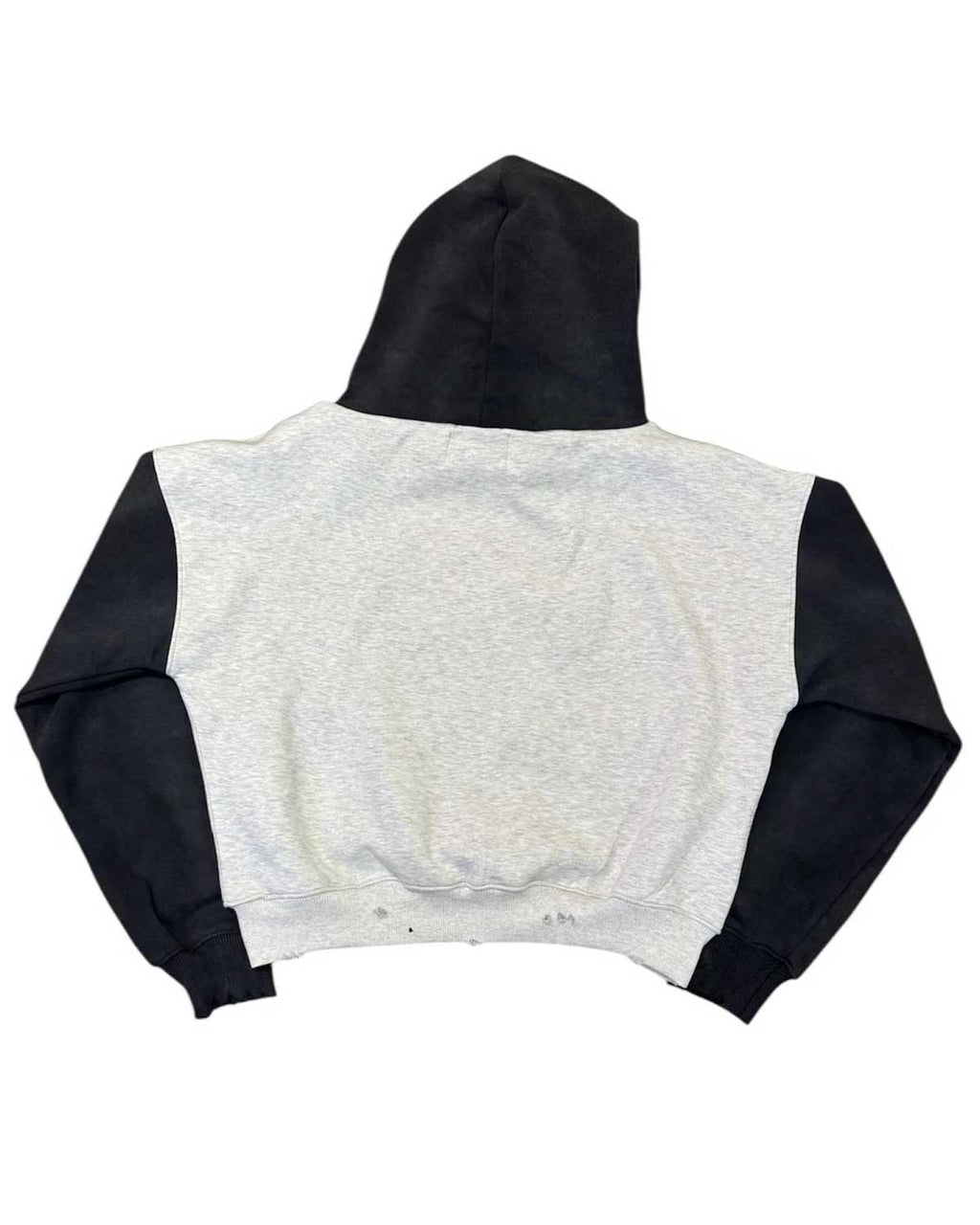 Vertabrae Classic Two-Tone Hoodie Grey/Black