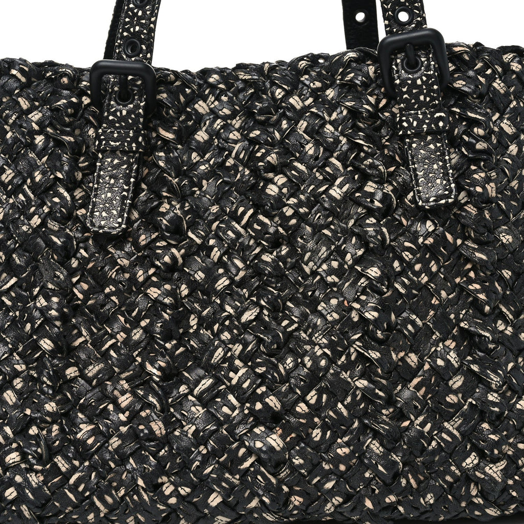 Nappa Nastri Medium Lido Tote Bag Tourmaline