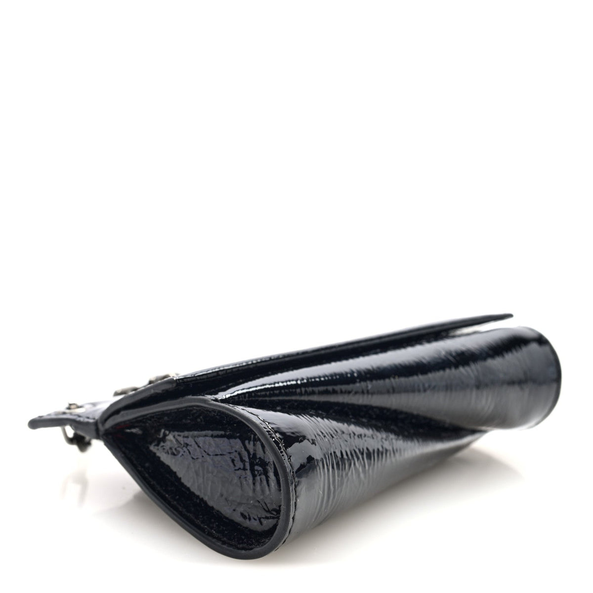 Patent Vog Small Loubitwist Clutch Black