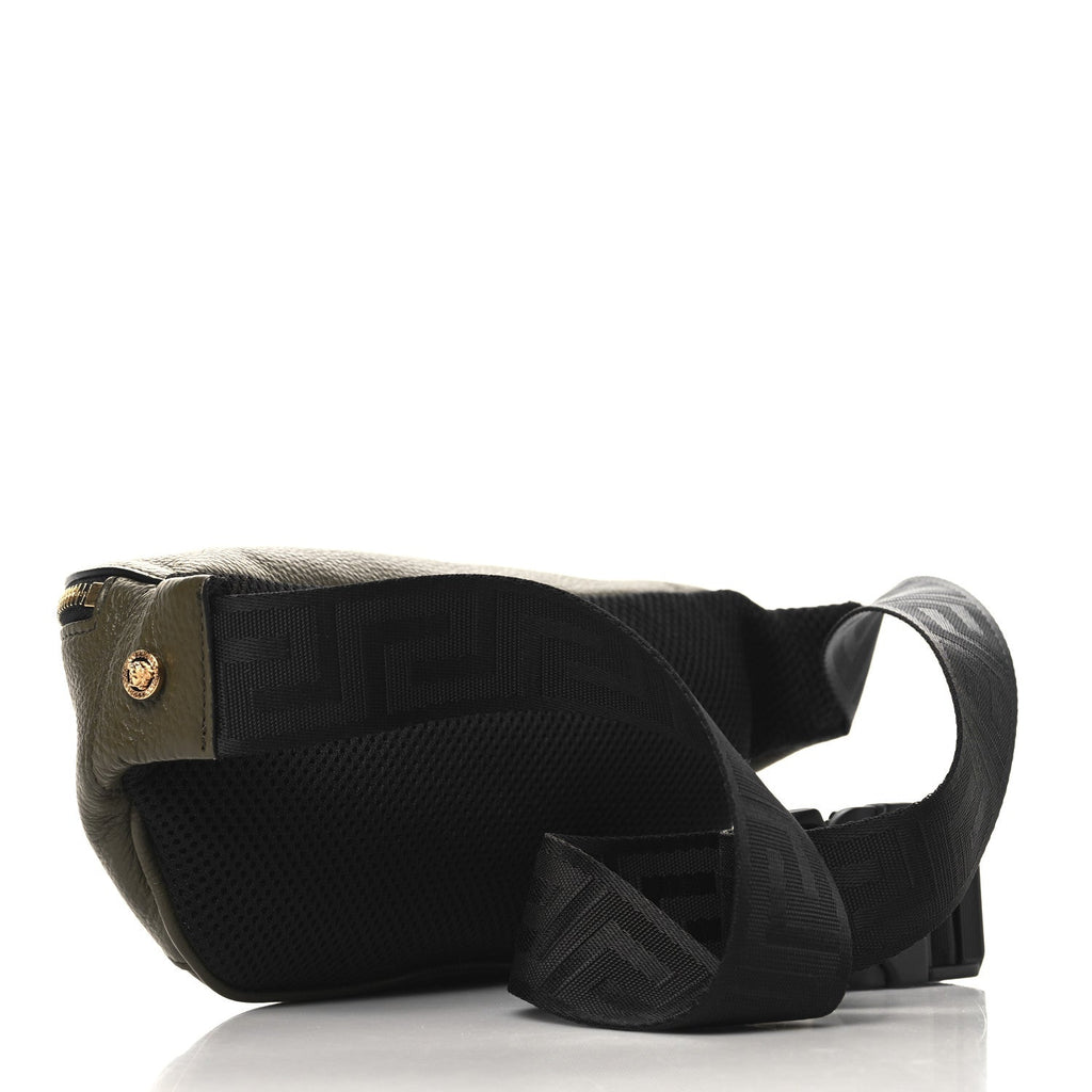 Grained Calfskin Vanitas Medea Belt Bag Khaki