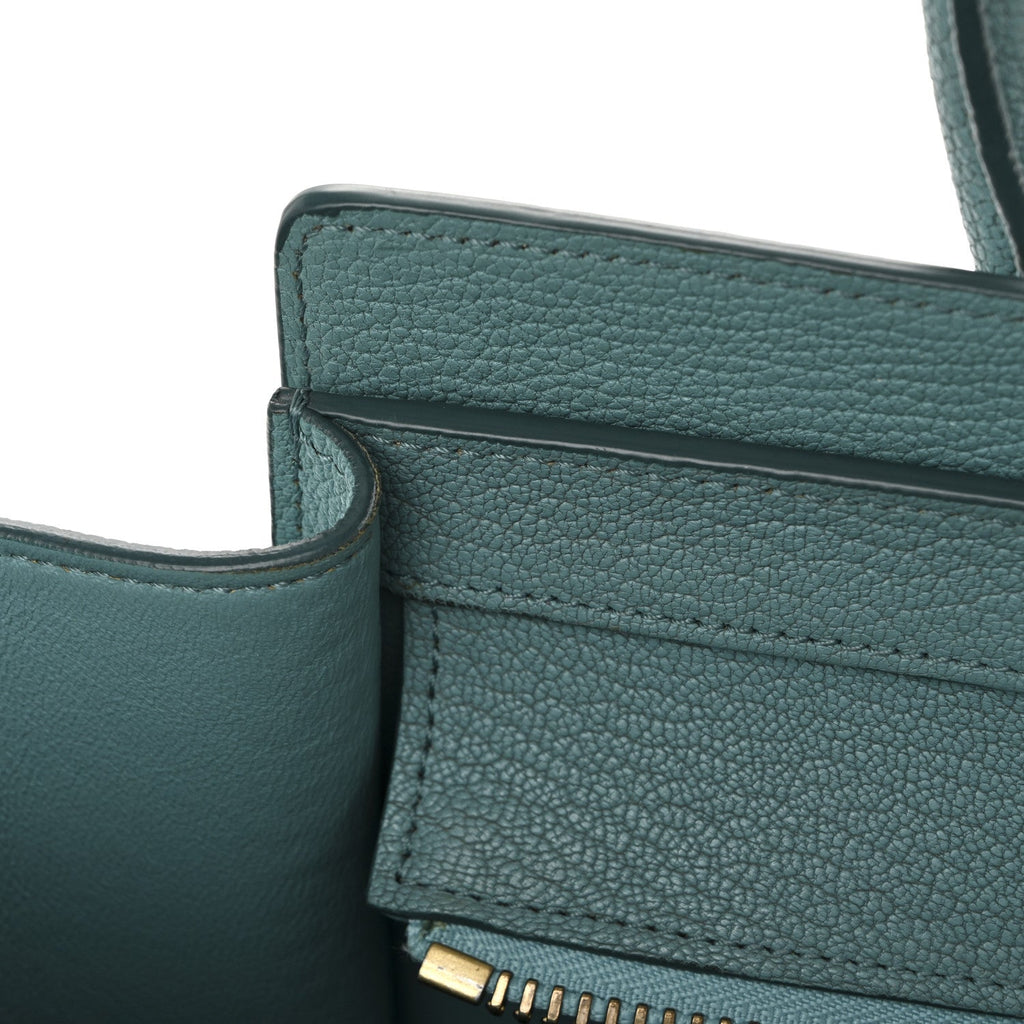 Goatskin Micro Luggage Antarctic