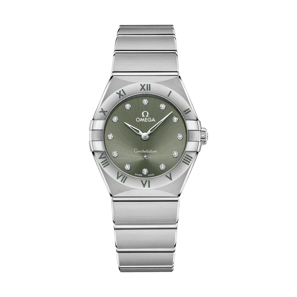 Constellation Quartz 28mm - Green on Bracelet