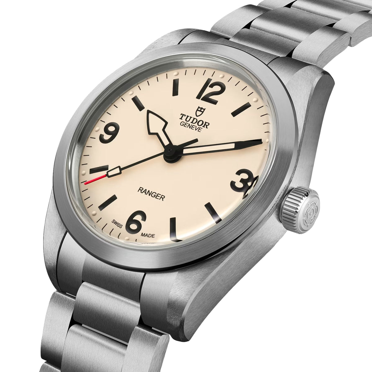 Ranger 36mm - Beige on Bracelet