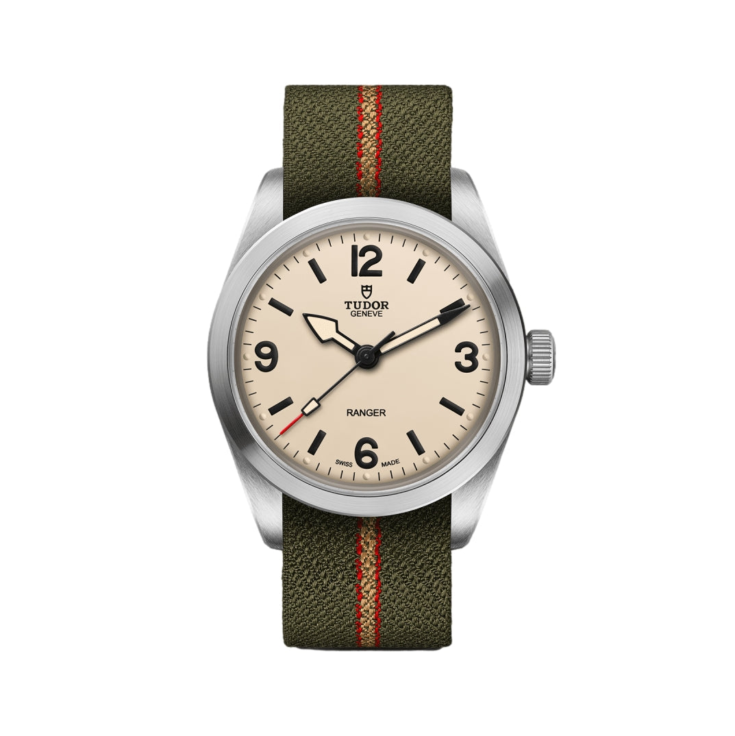 Ranger 36mm - Beige on Fabric Strap