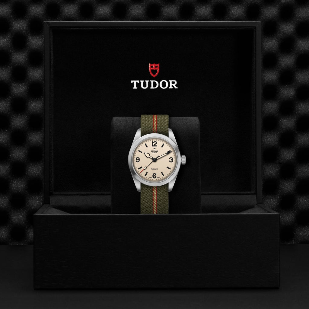 Ranger 36mm - Beige on Fabric Strap