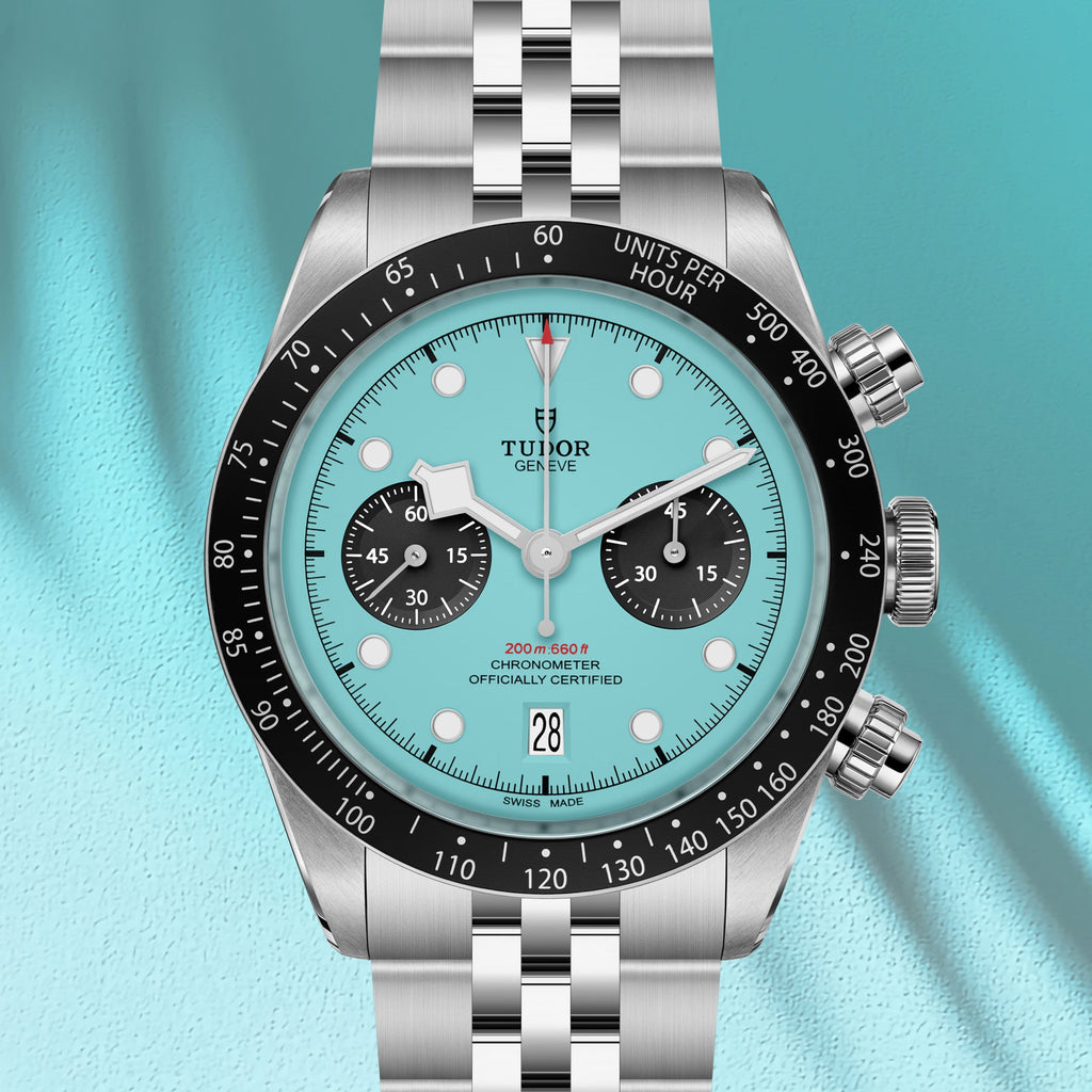 Black Bay Chrono 41mm - Turquoise on Bracelet