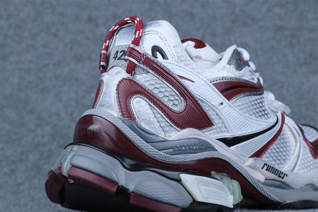 Balenciaga Wmns Runner Sneaker 'White Burgundy'
